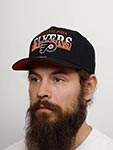 Бейсболка MITCHELL NESS арт. HP8402-PFLBLCK Philadelphia Flyers NHL (черный)